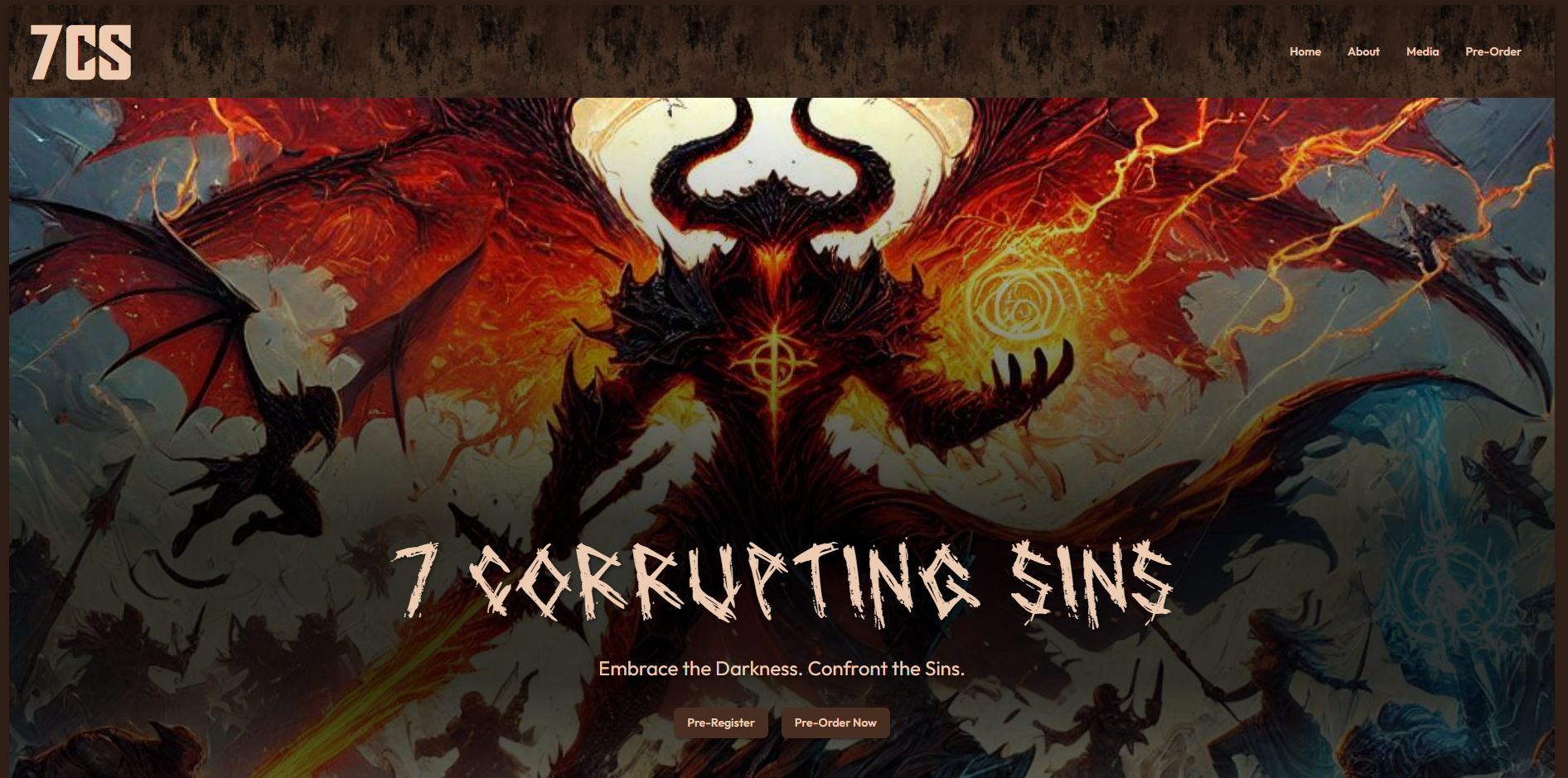 7CS Web Project Preview 1