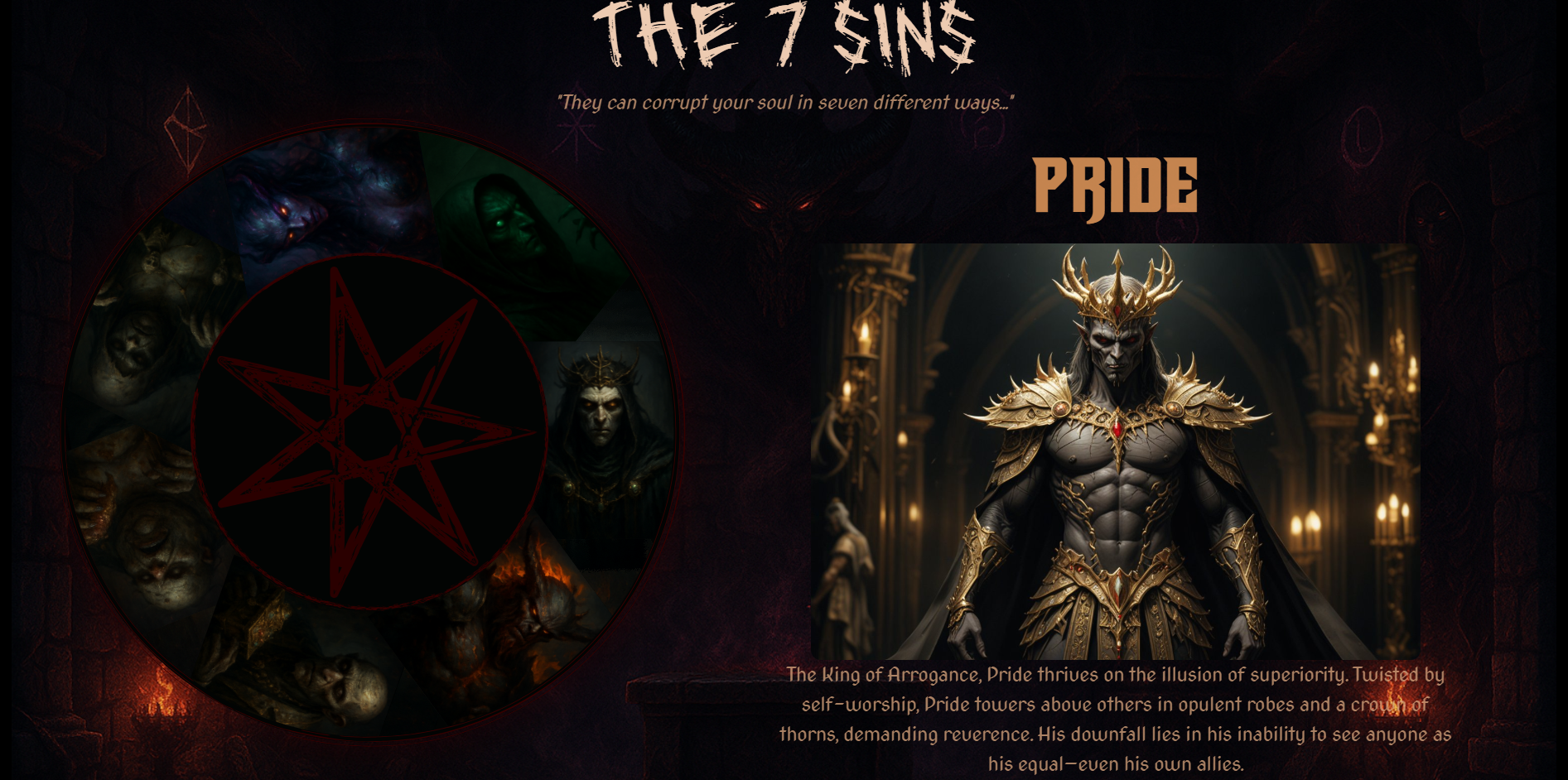 Sins Timeline Screenshot