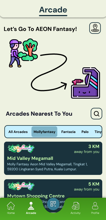 AEON Fantasy App Design