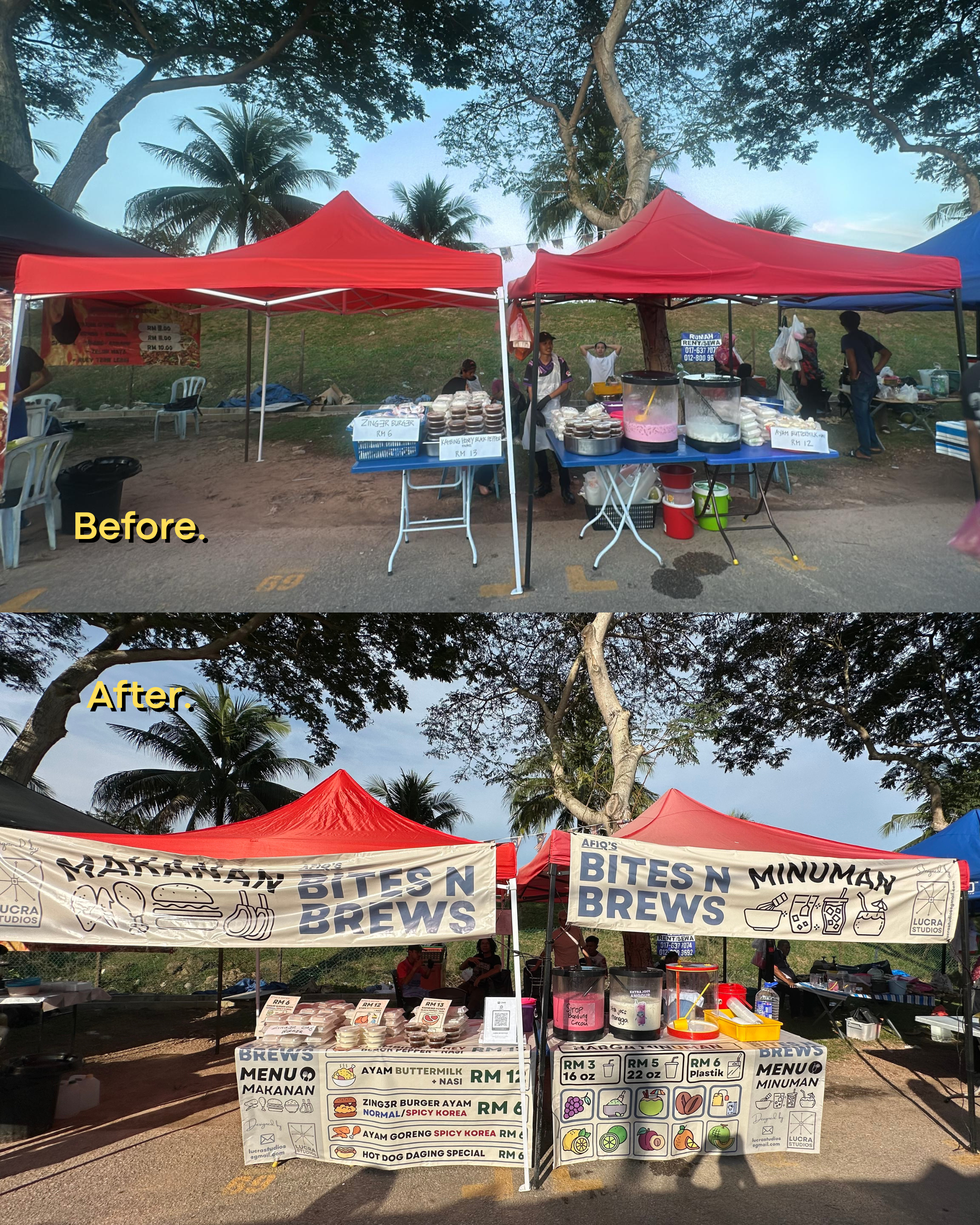 Before and After Design